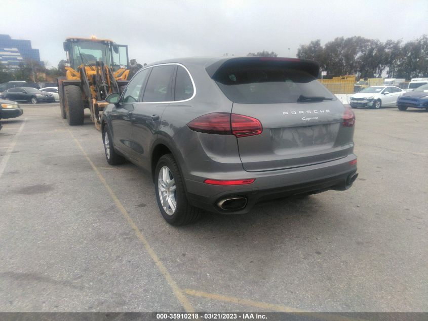 2016 PORSCHE CAYENNE - WP1AA2A28GKA09037