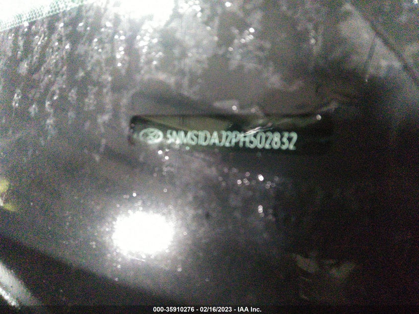 VIN 5NMS1DAJ2PH502832 2023 HYUNDAI SANTA FE SE