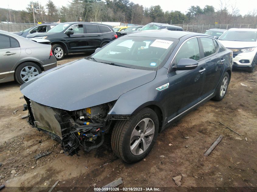 2015 KIA OPTIMA HYBRID KNAGM4AD6F5077329