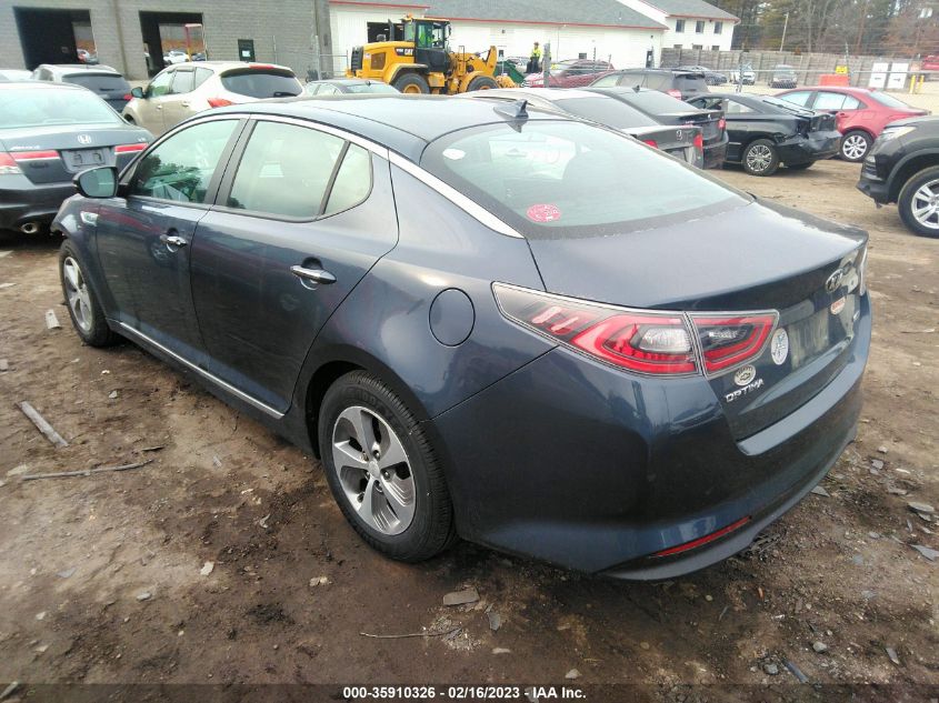 2015 KIA OPTIMA HYBRID KNAGM4AD6F5077329