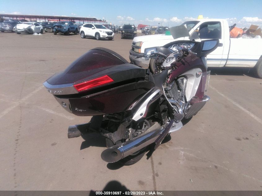 2009 VICTORY MOTORCYCLES VISION STREET EDITION 5VPSB36D493000935