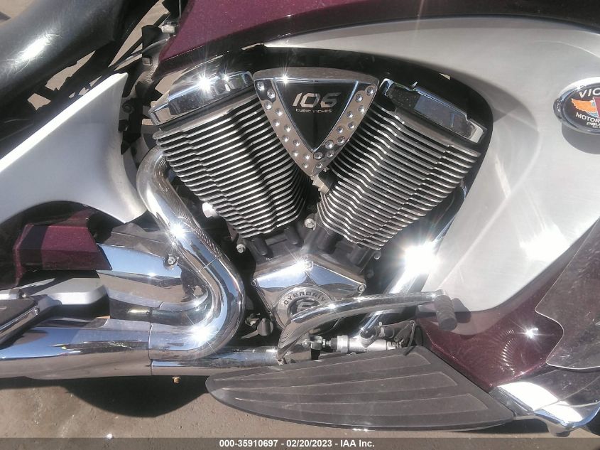 2009 VICTORY MOTORCYCLES VISION STREET EDITION 5VPSB36D493000935