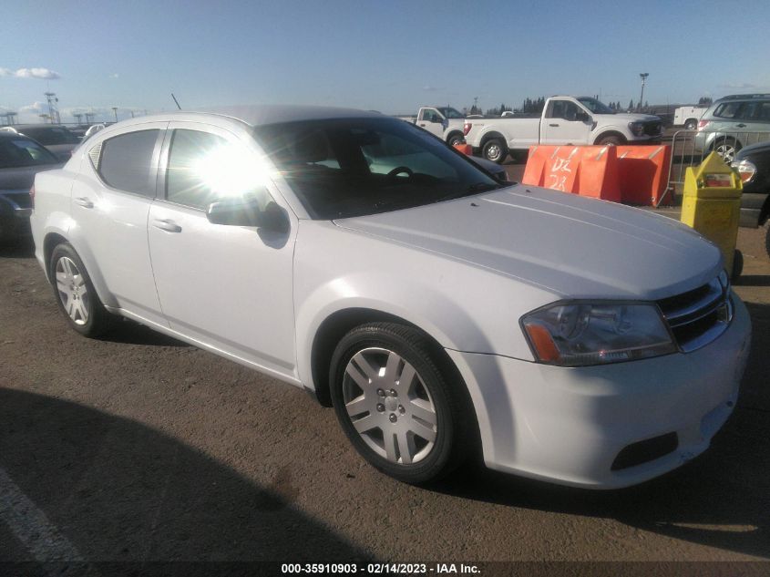 2014 DODGE AVENGER SE - 1C3CDZAB9EN127950