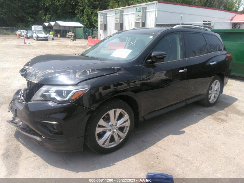 2018 NISSAN PATHFINDER SL - 5N1DR2MM7JC620579