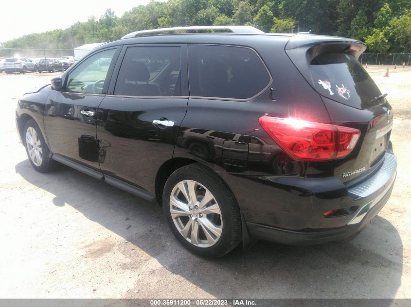 2018 NISSAN PATHFINDER SL - 5N1DR2MM7JC620579