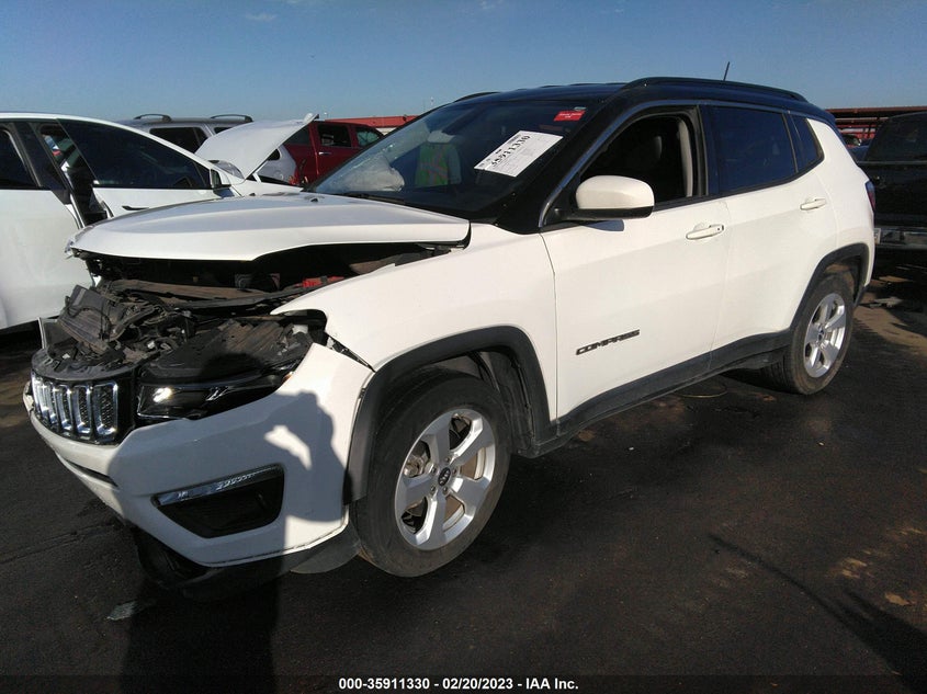 VIN 3C4NJCBB5KT856256 2019 JEEP COMPASS LATITUDE