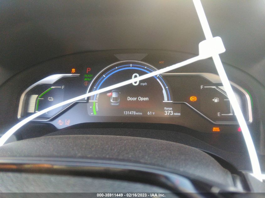 2018 HONDA CLARITY PLUG-IN HYBRID TOURING JHMZC5F36JC009555