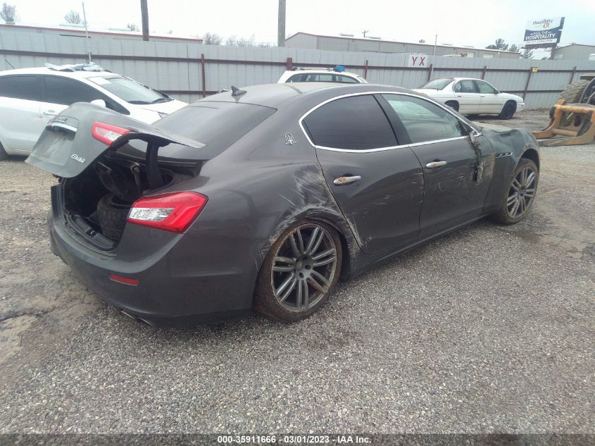 2017 MASERATI GHIBLI S Q4 ZAM57RTL4H1197591