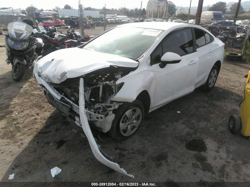 2018 CHEVROLET CRUZE LS - 1G1BC5SM8J7192038