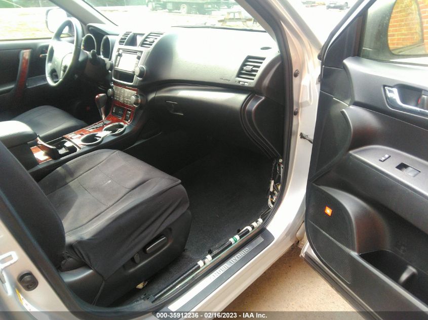 2013 TOYOTA HIGHLANDER HYBRID LIMITED - JTEDC3EH7D2015349
