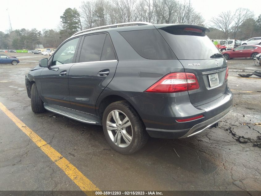 2015 MERCEDES-BENZ M-CLASS ML 350 - 4JGDA5HB8FA510080