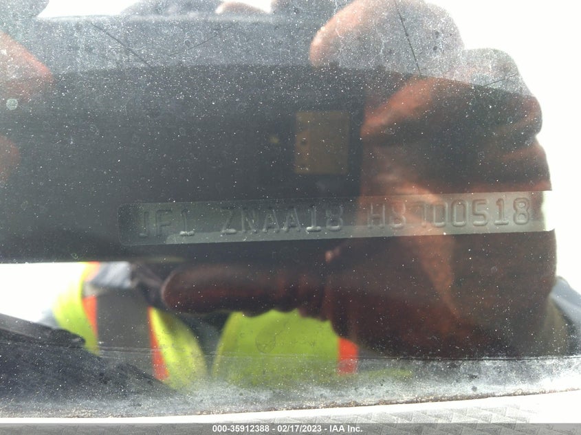 VIN JF1ZNAA18H8700518 2017 TOYOTA 86