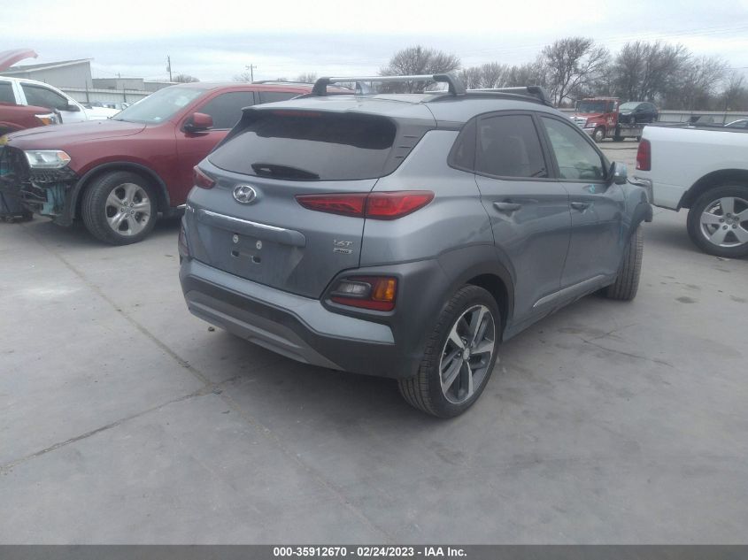 2020 HYUNDAI KONA LIMITED - KM8K3CA5XLU567272