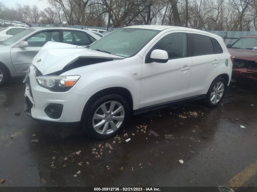 2014 MITSUBISHI OUTLANDER SPORT ES - 4A4AR3AU1EE023240