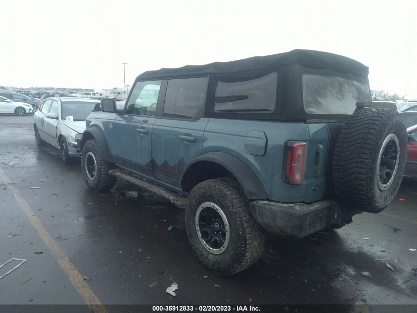 2021 FORD BRONCO BASE/BIG BEND - 1FMEE5DP1MLA89850