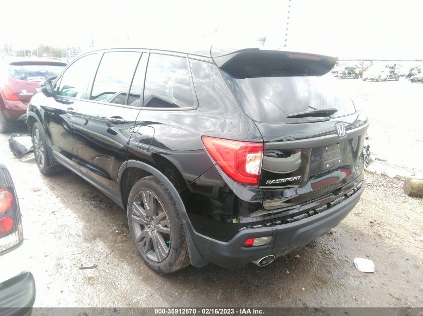 2020 HONDA PASSPORT EX-L - 5FNYF7H59LB001891