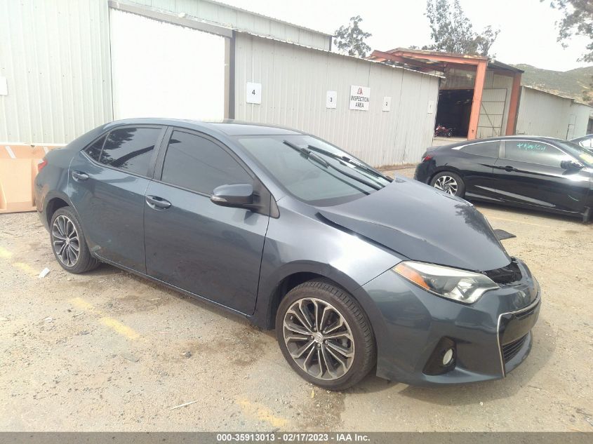 2015 TOYOTA COROLLA L/LE/S/S PLUS/LE PLUS - 5YFBURHE9FP259683