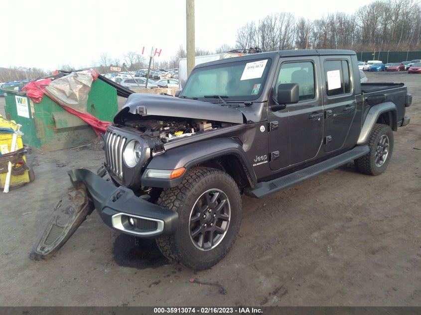 VIN 1C6HJTFG6LL132017 2020 JEEP GLADIATOR OVERLAND