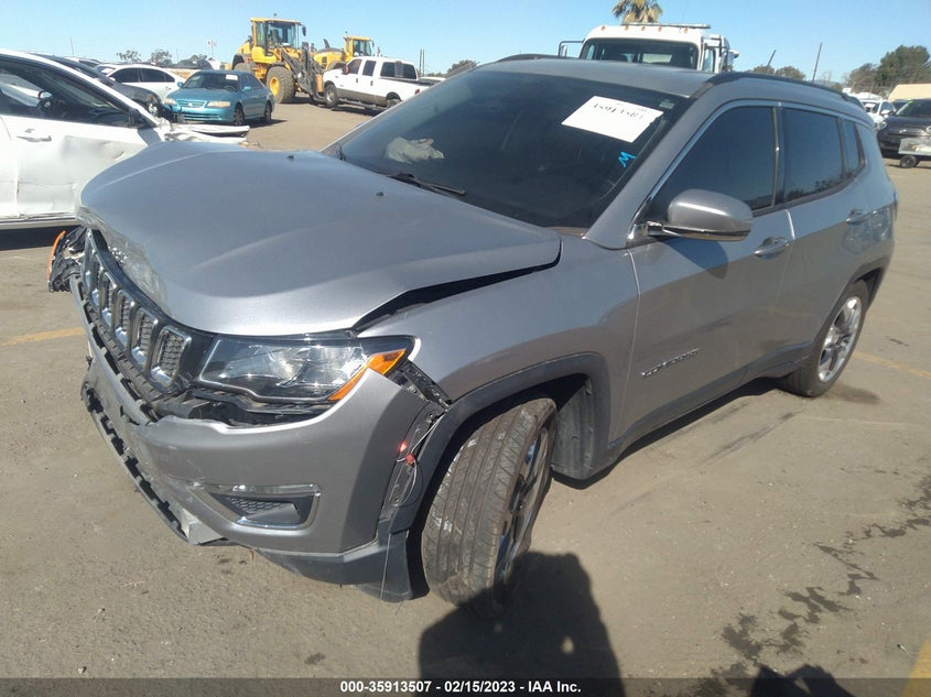 VIN 3C4NJCCB2KT660242 2019 JEEP COMPASS LIMITED