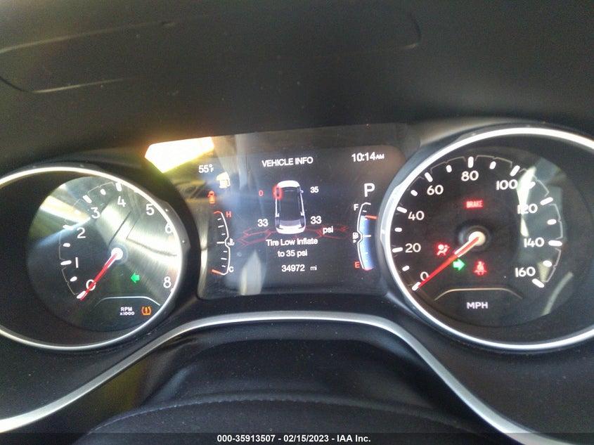 VIN 3C4NJCCB2KT660242 2019 JEEP COMPASS LIMITED