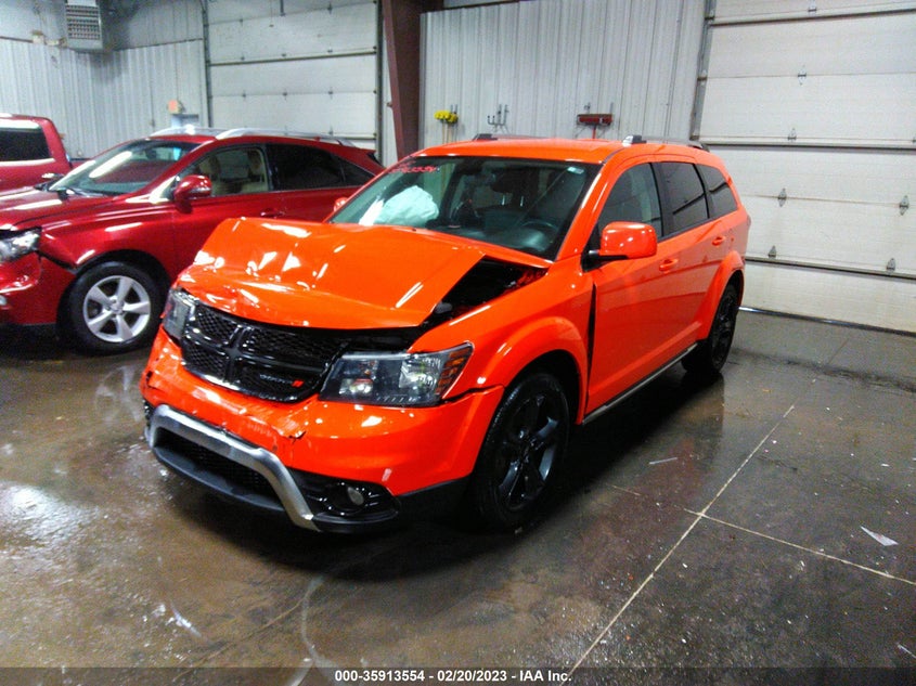 VIN 3C4PDDGG4JT491710 2018 DODGE JOURNEY CROSSROAD