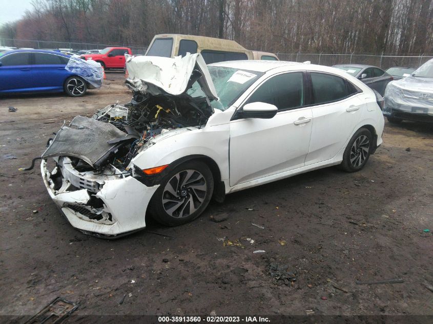 2017 HONDA CIVIC HATCHBACK LX - SHHFK7H22HU421197
