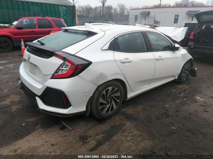 2017 HONDA CIVIC HATCHBACK LX - SHHFK7H22HU421197