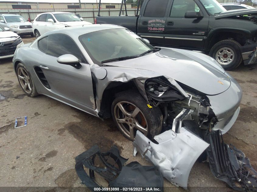 2019 PORSCHE 718 CAYMAN - WP0AA2A85KS260919