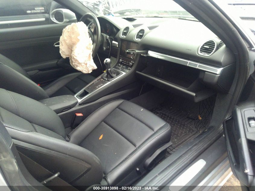 2019 PORSCHE 718 CAYMAN - WP0AA2A85KS260919