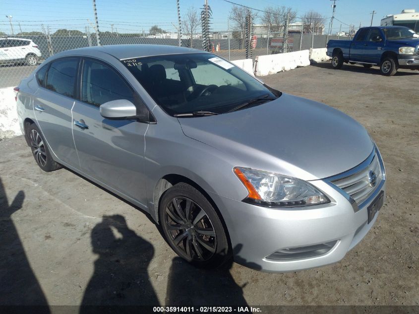 2013 NISSAN SENTRA SV - 3N1AB7AP1DL685186