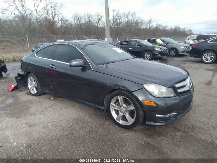 2013 MERCEDES-BENZ C-CLASS C 250 - WDDGJ4HB6DG007126
