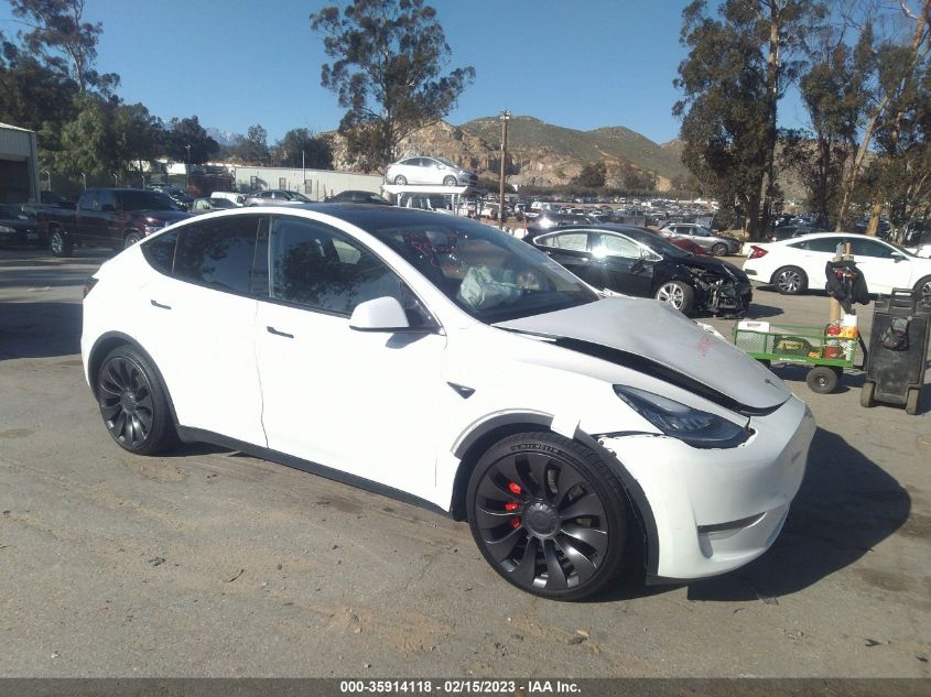 5YJYGDEF7LF053769 TESLA MODEL Y LONG RANGE/PERFORMANCE 2020