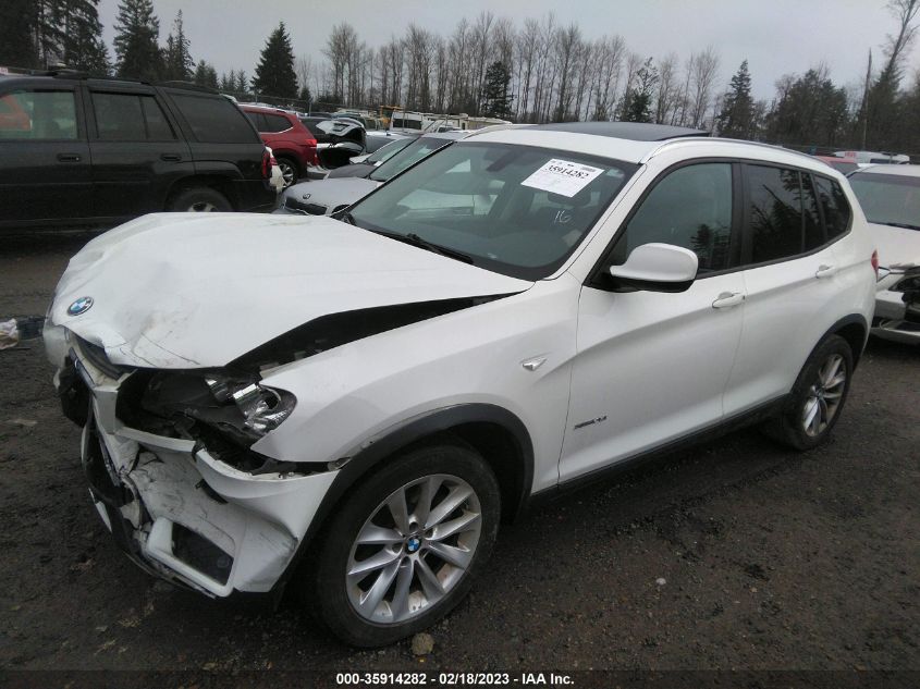 2013 BMW X3 XDRIVE28I - 5UXWX9C57D0A10131