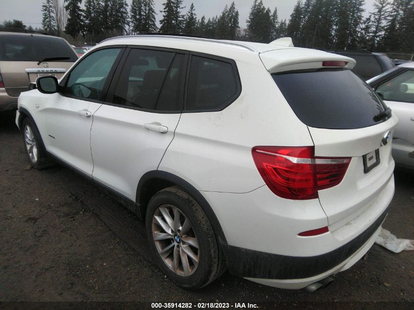 2013 BMW X3 XDRIVE28I - 5UXWX9C57D0A10131