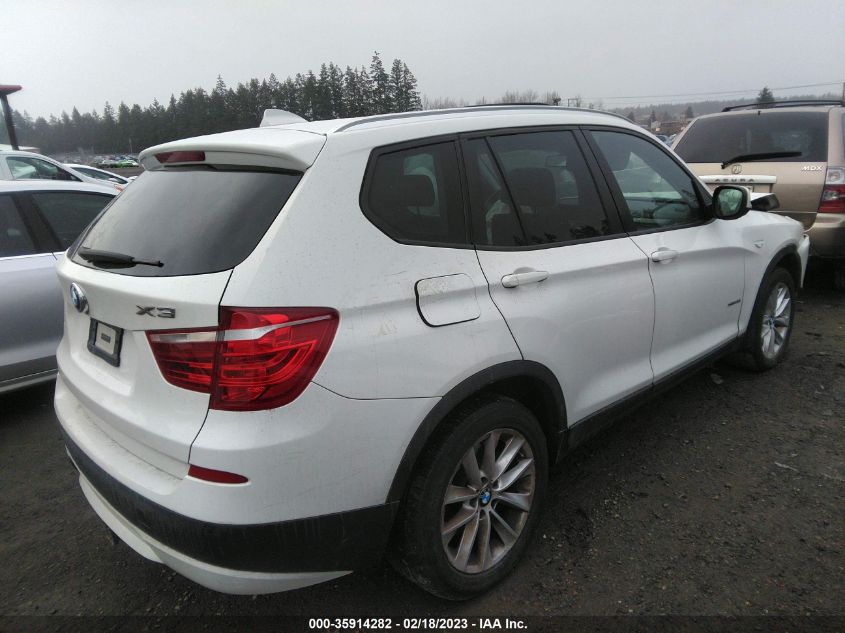 2013 BMW X3 XDRIVE28I - 5UXWX9C57D0A10131
