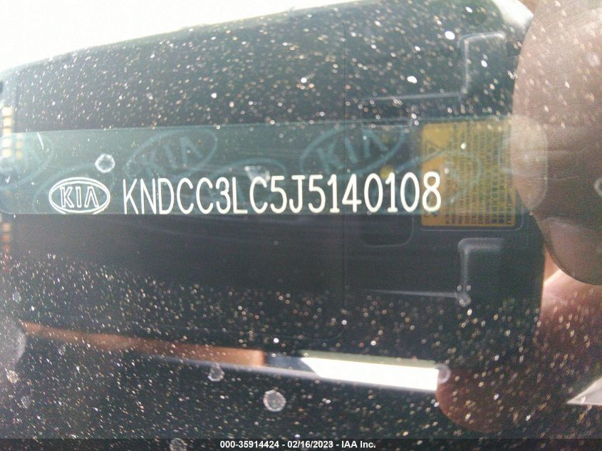 2018 KIA NIRO EX - KNDCC3LC5J5140108