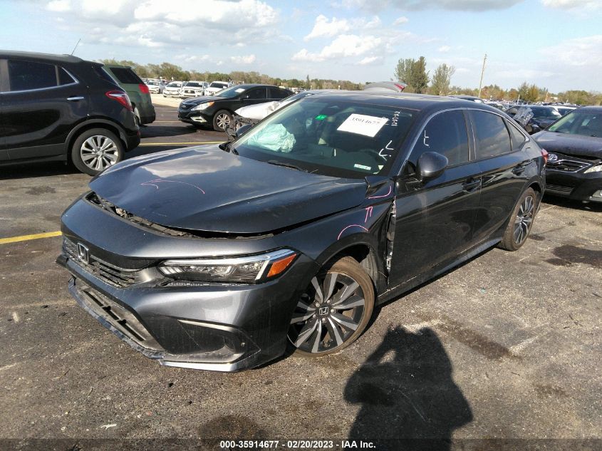 JHMFE1F75NX008274 Honda Civic Sedan EX 2