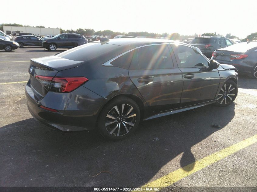 JHMFE1F75NX008274 Honda Civic Sedan EX 4