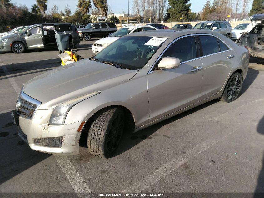 2014 CADILLAC ATS LUXURY RWD - 1G6AB5RX9E0152204