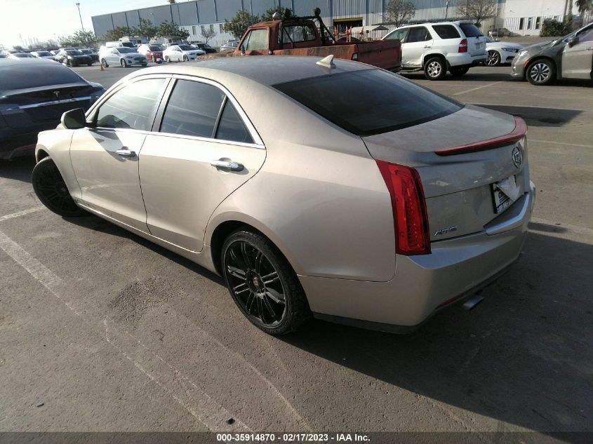 2014 CADILLAC ATS LUXURY RWD - 1G6AB5RX9E0152204