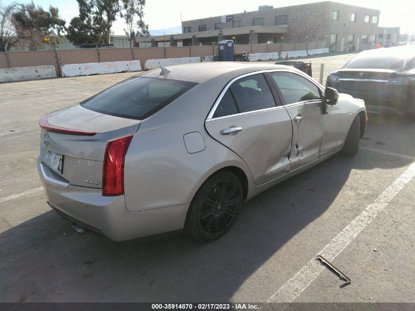2014 CADILLAC ATS LUXURY RWD - 1G6AB5RX9E0152204