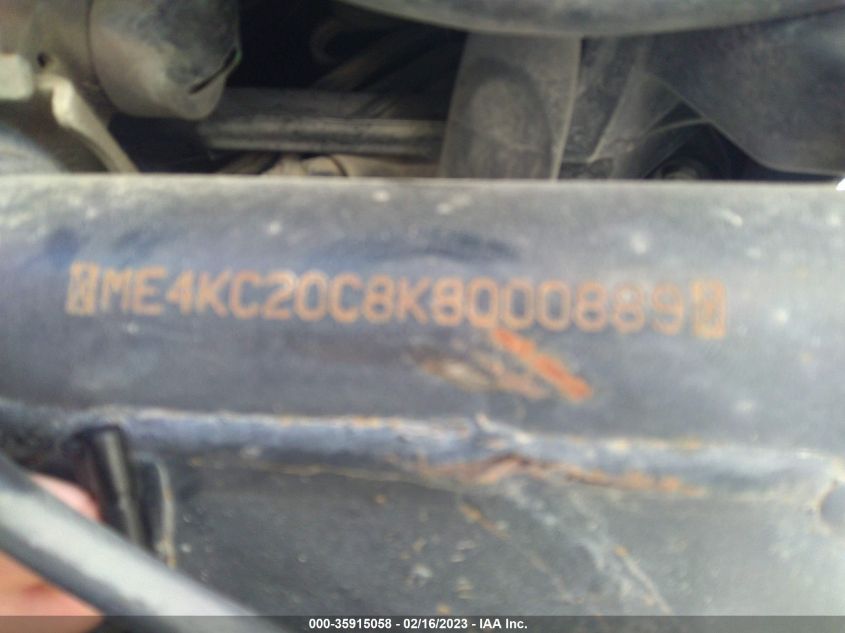 2019 HONDA OTHER ME4KC20C8K8000889