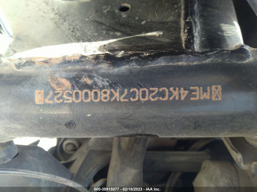 2019 HONDA OTHER ME4KC20C7K8000527