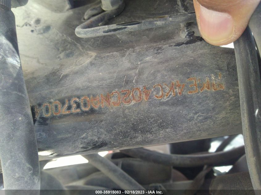 2022 HONDA OTHER - ME4KC402CNA037004