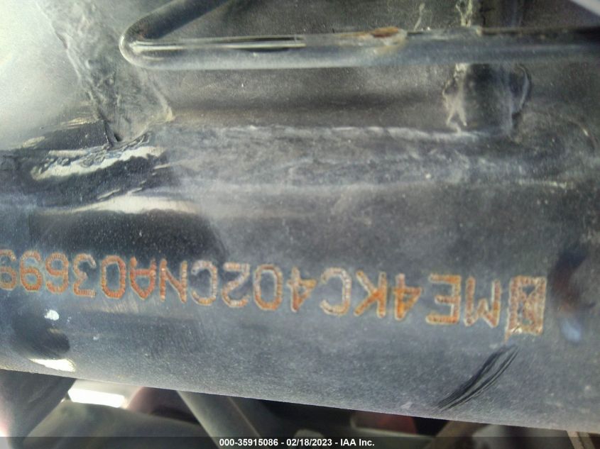 2022 HONDA OTHER ME4KC402CNA036993