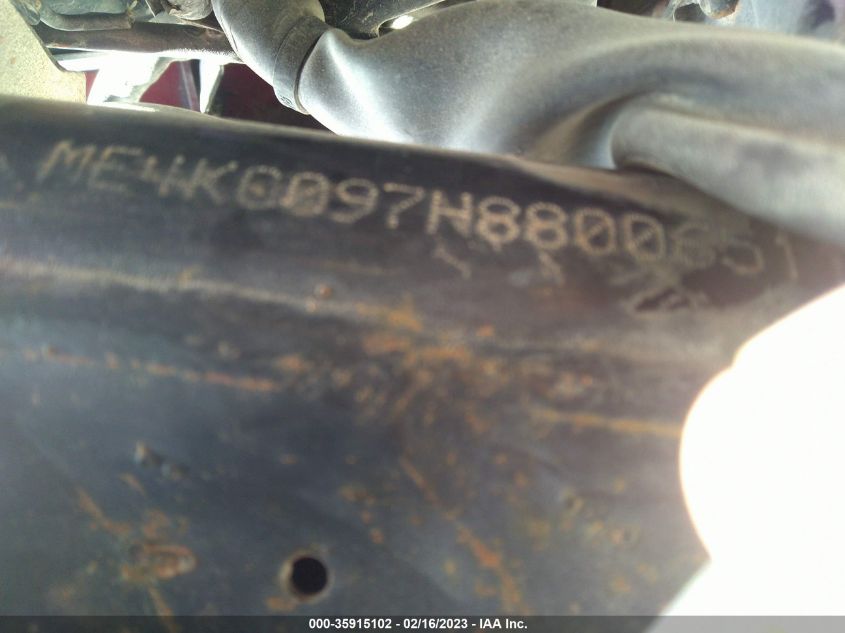 2008 HONDA OTHER - ME4KC097H88006511