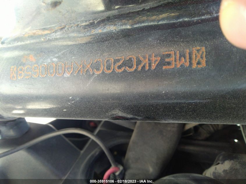 2019 HONDA OTHER - ME4KC20CXKA000658