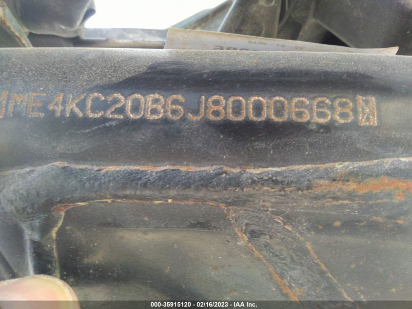 2018 HONDA OTHER ME4KC20B4J8000668