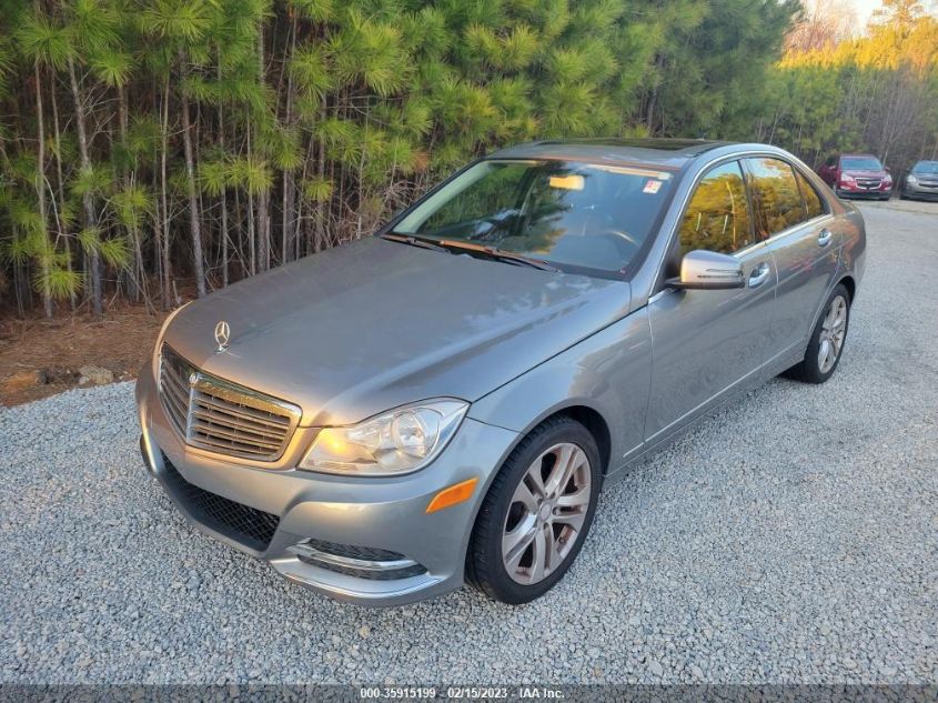 2014 MERCEDES-BENZ C - WDDGF4HB9ER316810