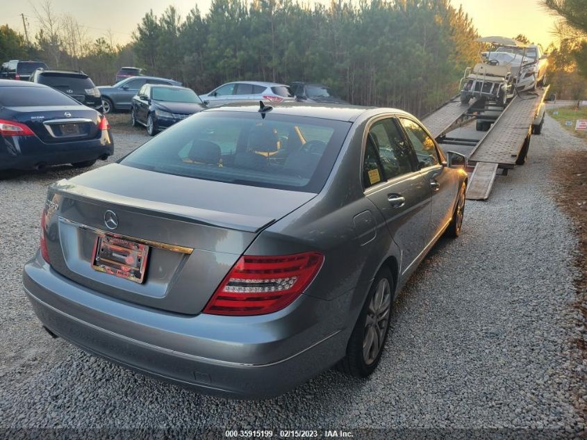 2014 MERCEDES-BENZ C - WDDGF4HB9ER316810